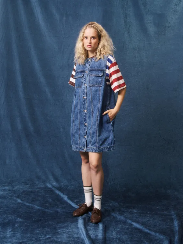 Elda Denim Dress made by FRNCH