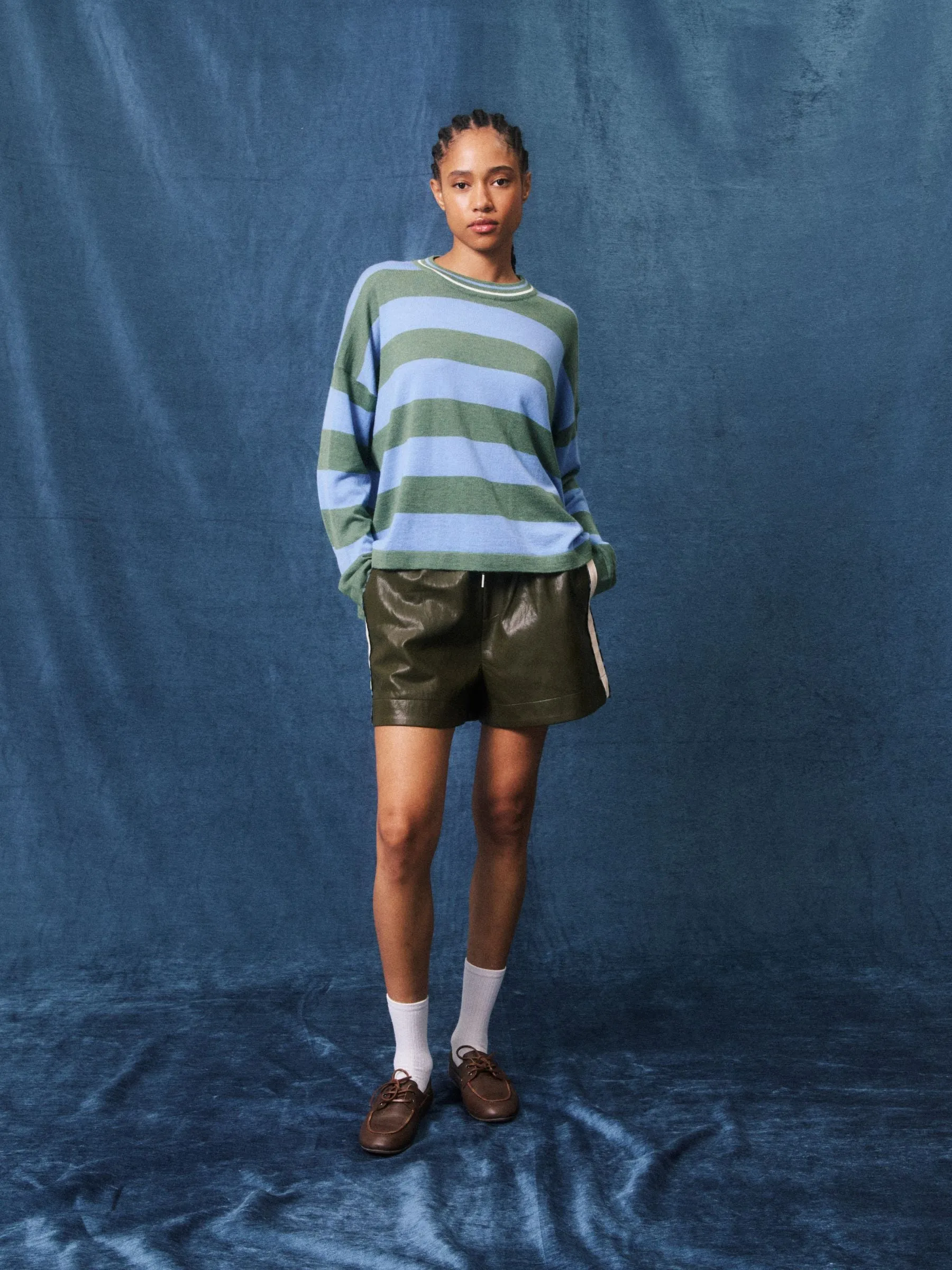 Ivana Stripe Sweater sold by Plenty