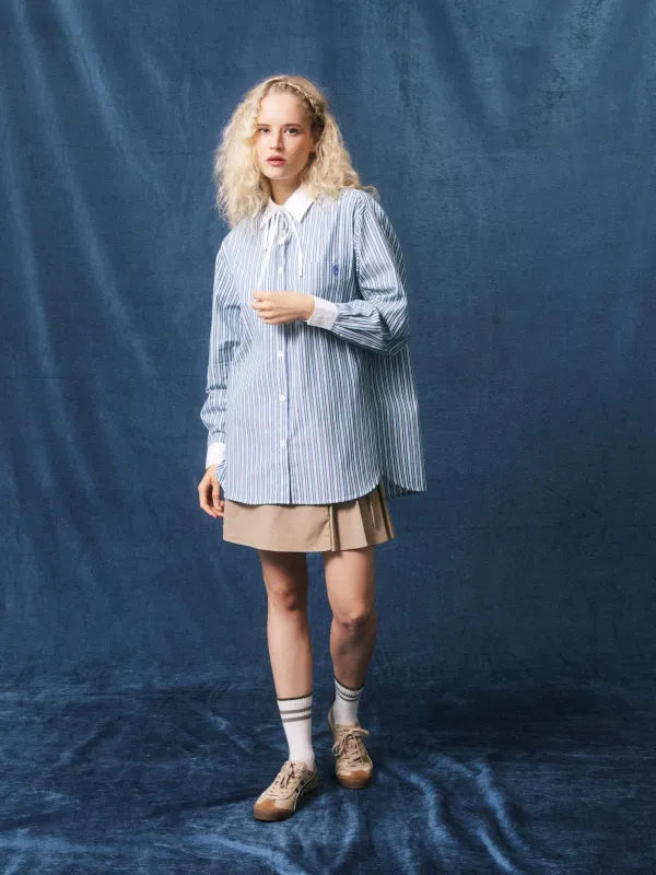 Angelo Stripe Shirt made by FRNCH