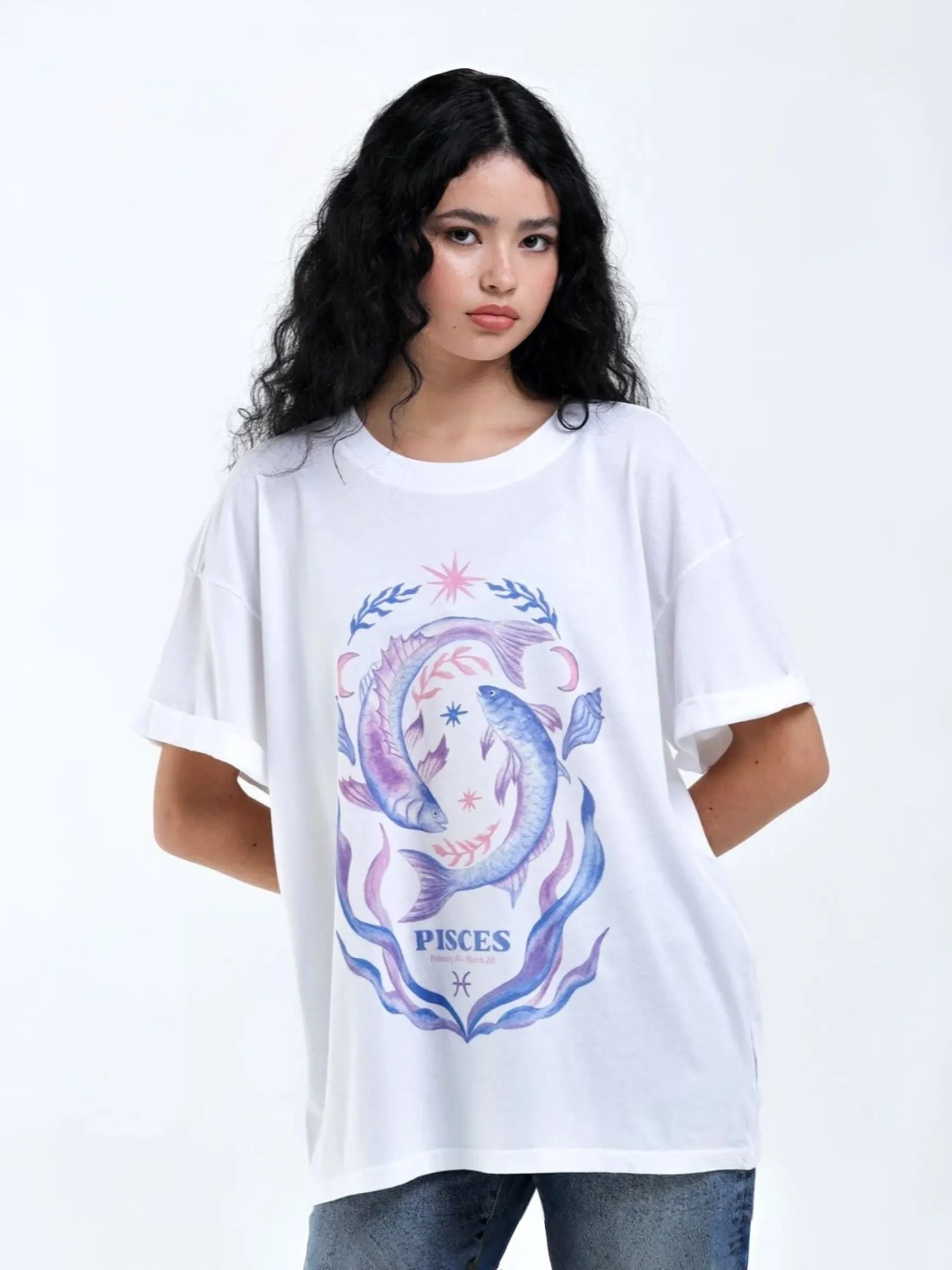 Pisces Zodiac Boyfriend T-Shirt sold by Plenty