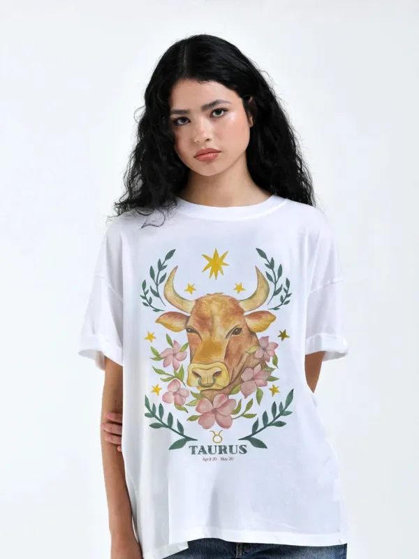 Taurus Zodiac Boyfriend T-Shirt made by Girl Dangerous