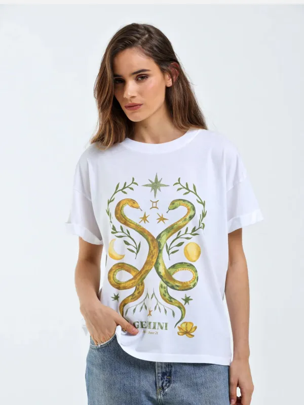 Gemini Zodiac Boyfriend T-Shirt made by Girl Dangerous