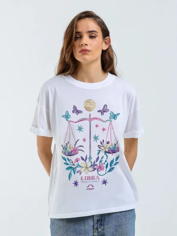 Libra Zodiac Boyfriend T-Shirt made by Girl Dangerous