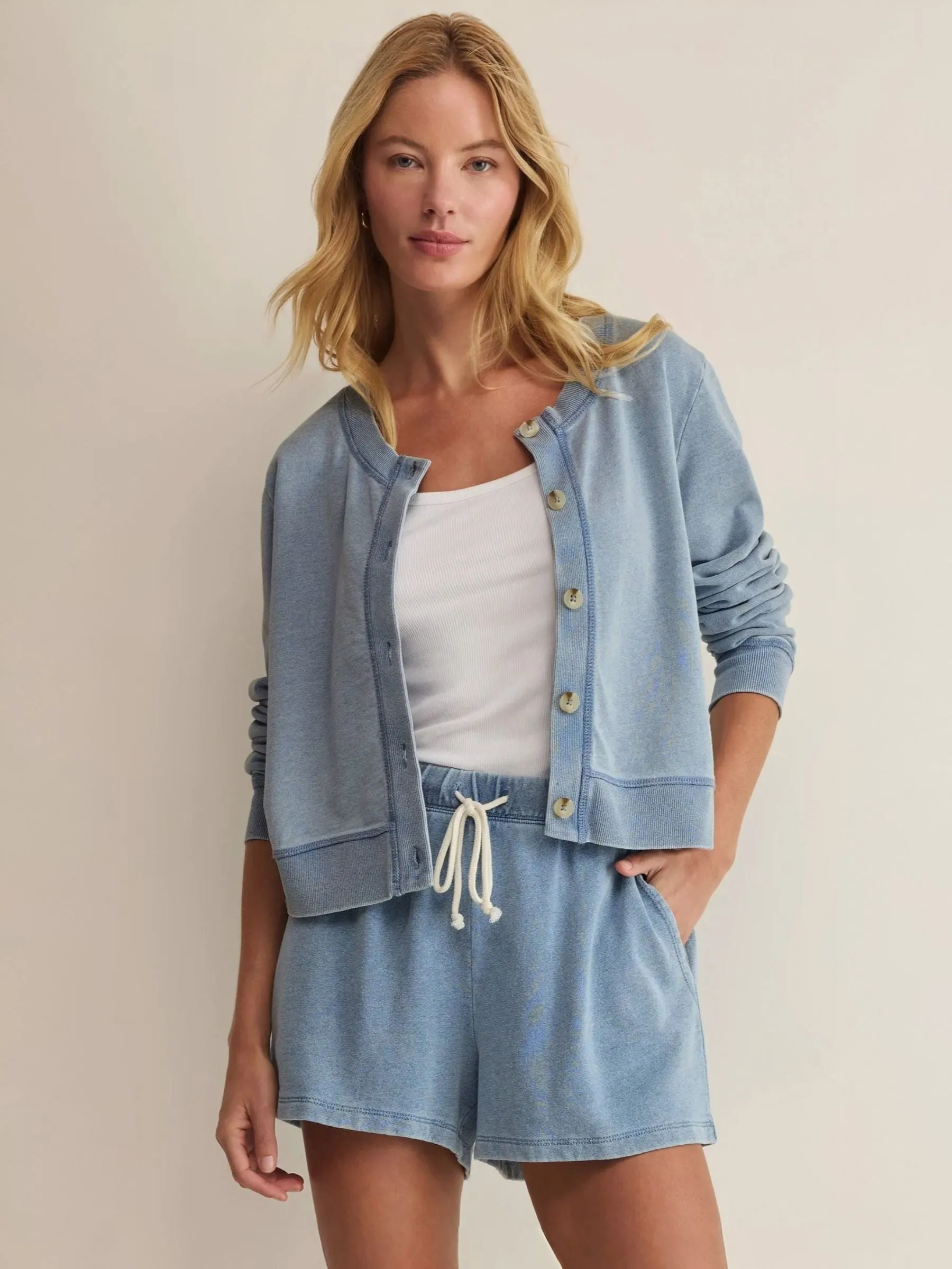 Daily Knit Denim Cardigan sold by Plenty product image thumbnail 2