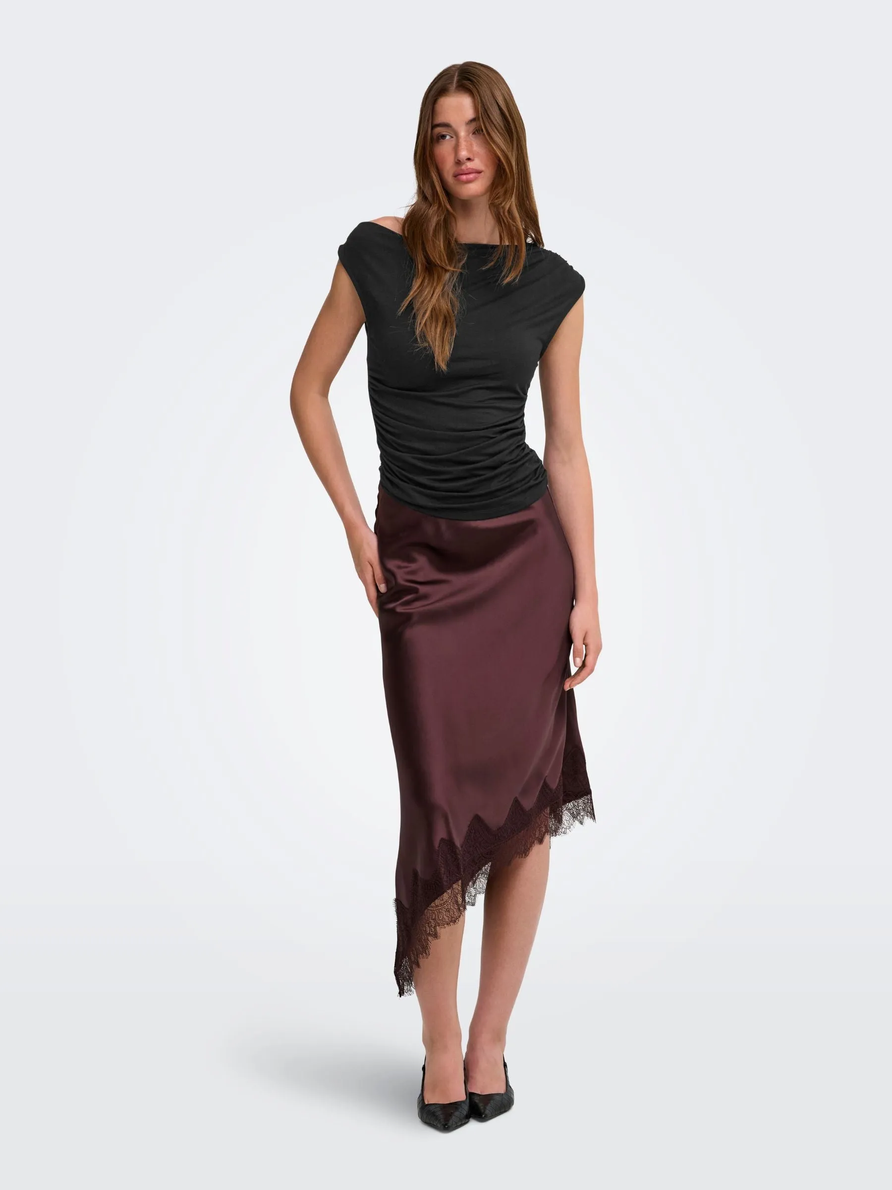 Vanja Off Shoulder Shell Top sold by Plenty product image thumbnail 3