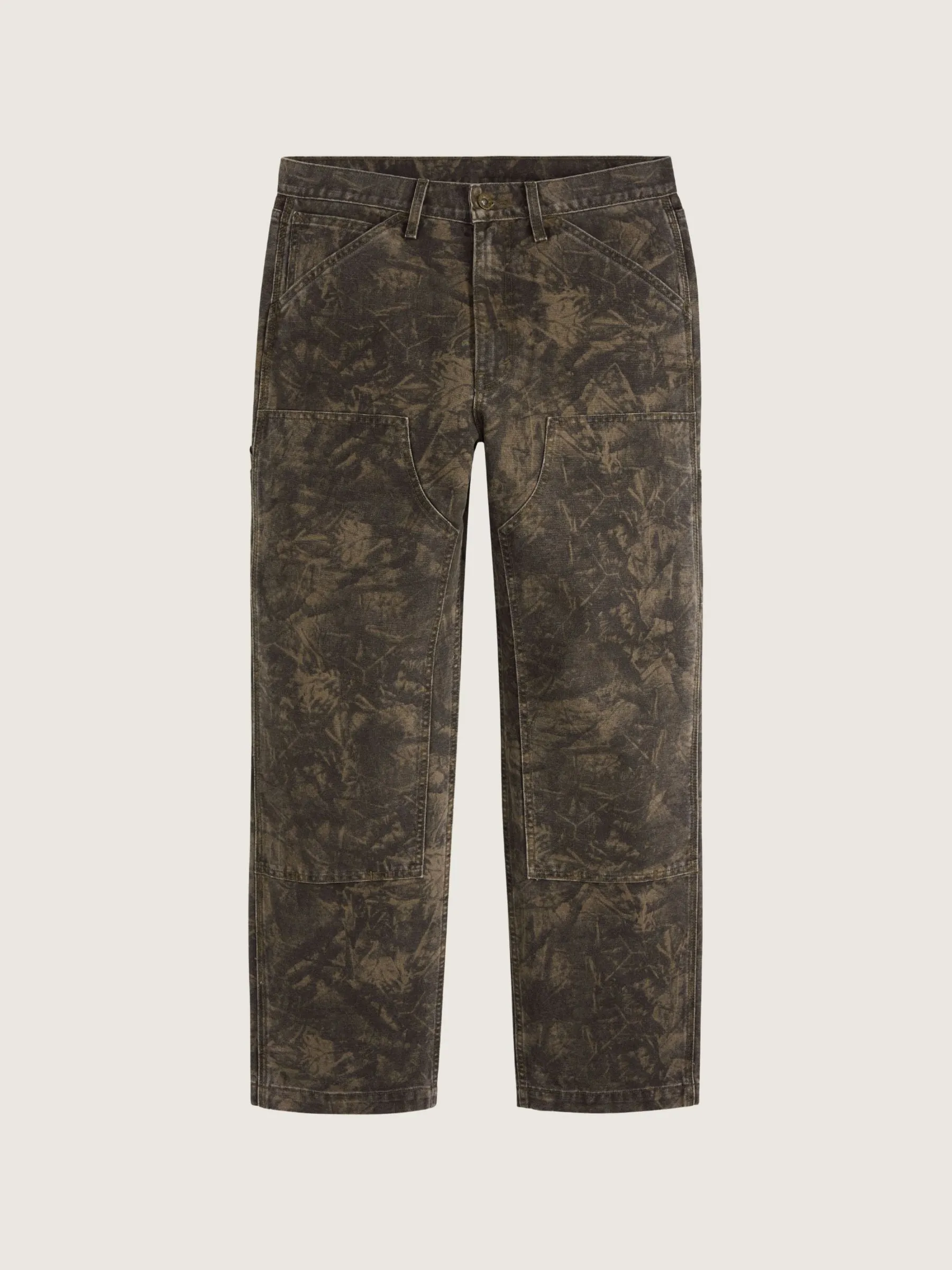 568 Loose Straight Double-Knee Carpenter Pants sold by Plenty