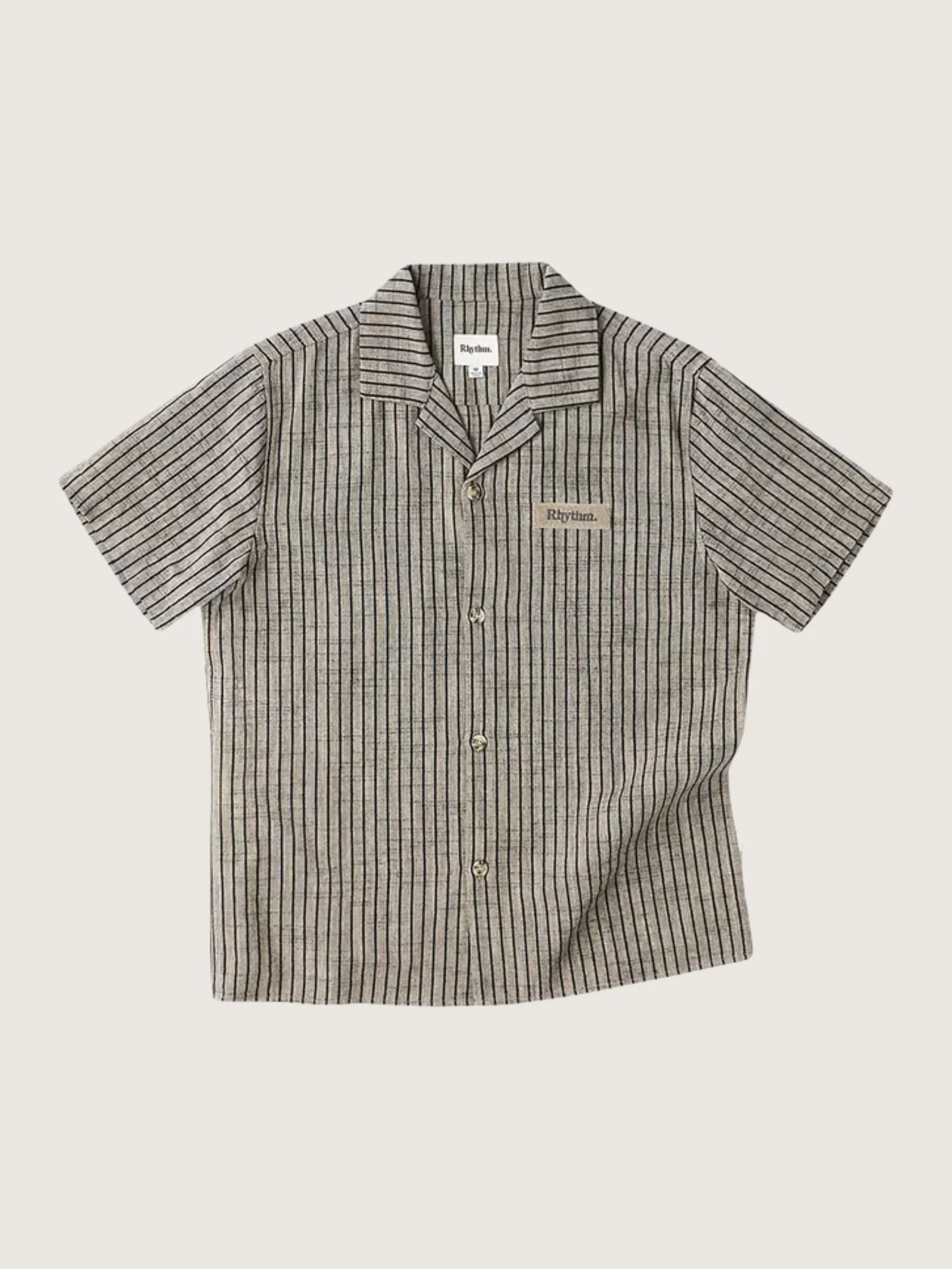 Textured Stripe Shortsleeve Shirt sold by Plenty
