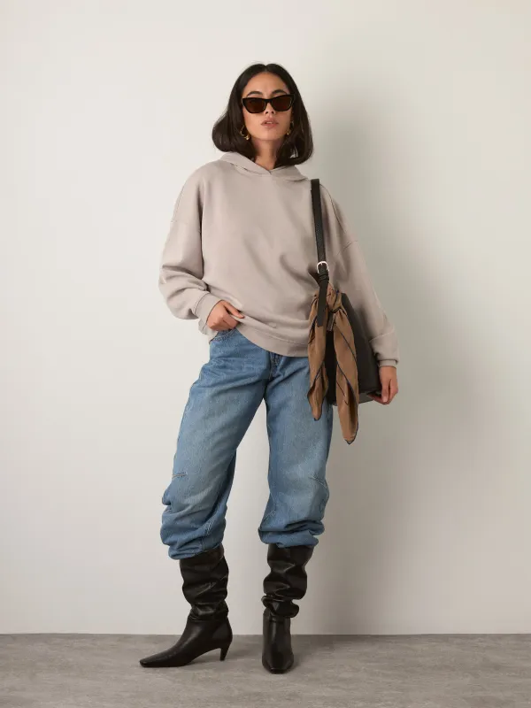 Halana Soft Knit Short Hoodie made by RD Style