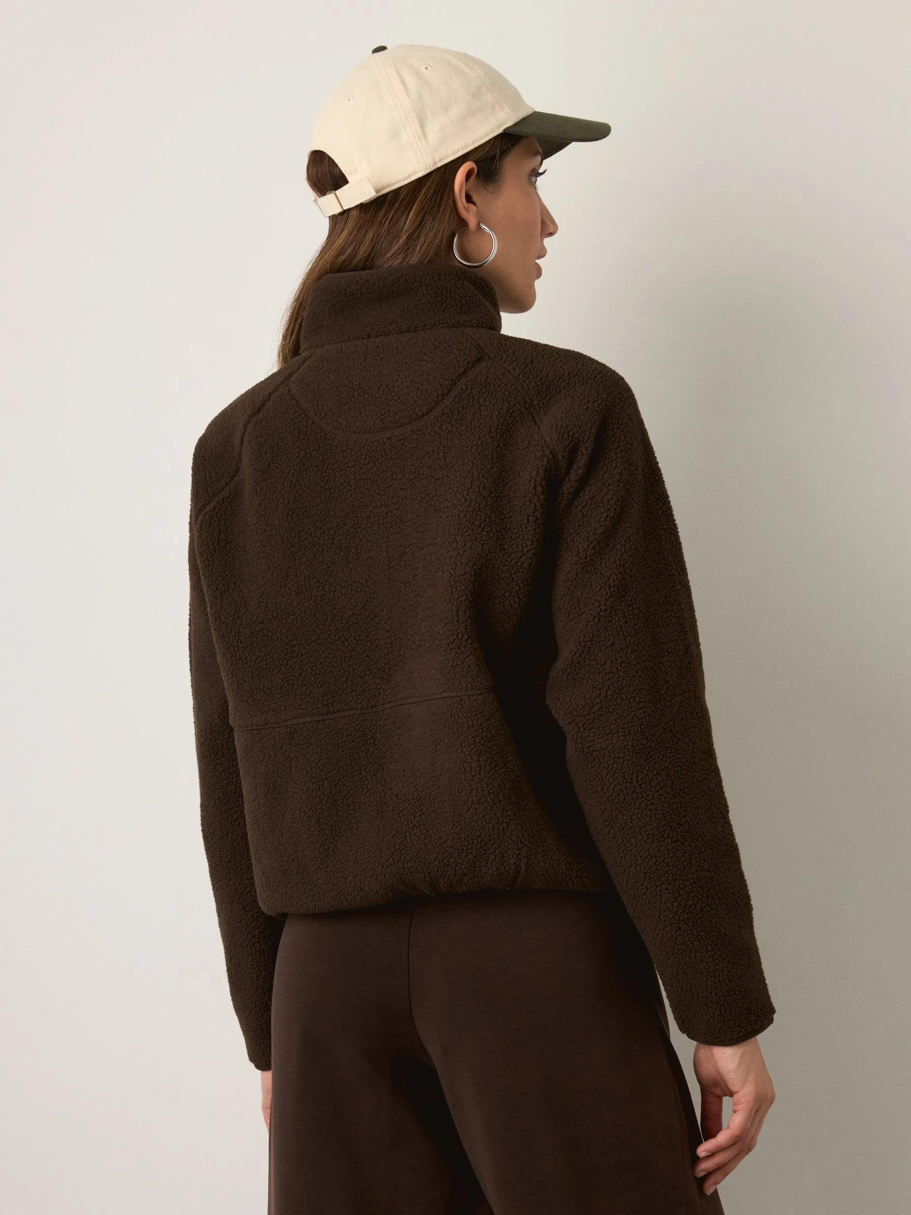 Noah High Pile Fleece Zip Jacket sold by Plenty product image thumbnail 3