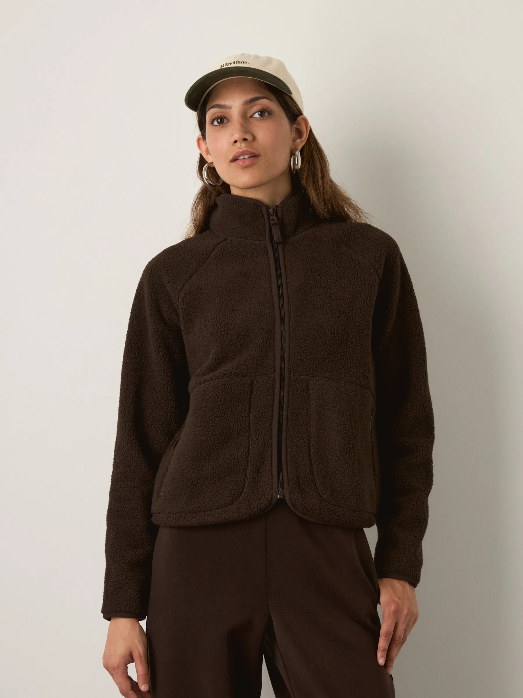 Noah High Pile Fleece Zip Jacket sold by Plenty product image thumbnail 2