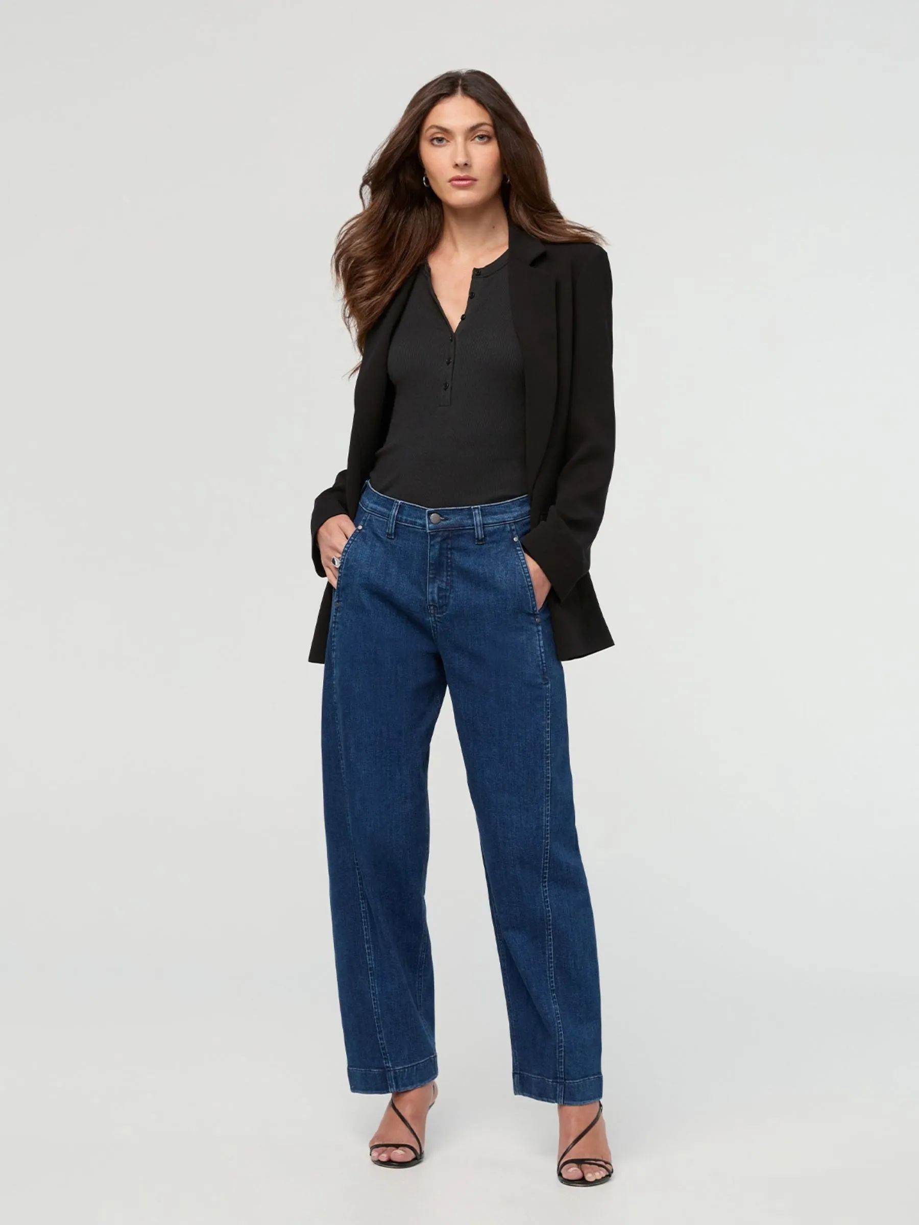 Performance Denim+ Barrel Jeans sold by Plenty product image thumbnail 2