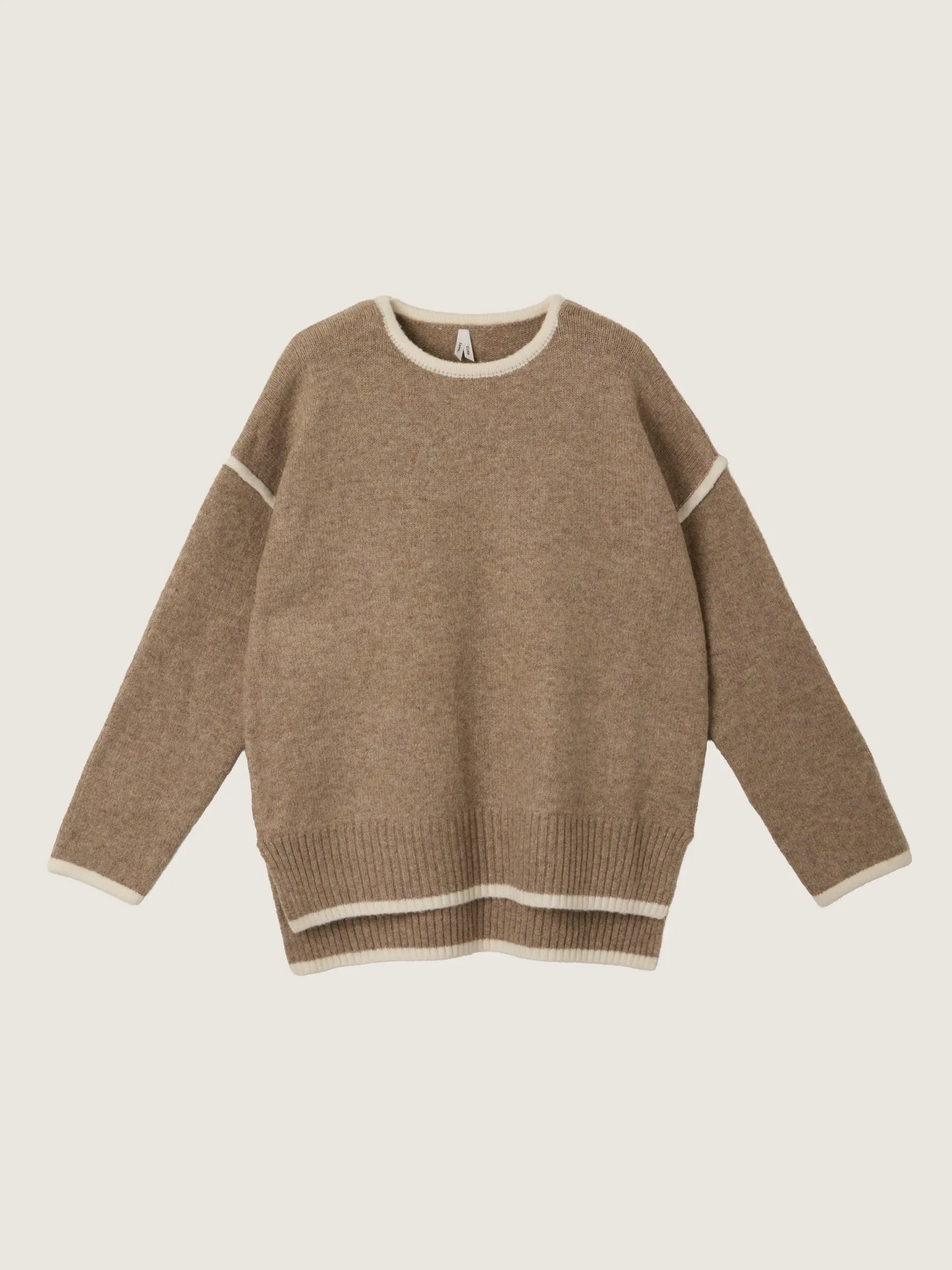 Contrast Trim Pullover Sweater sold by Plenty product image thumbnail 5