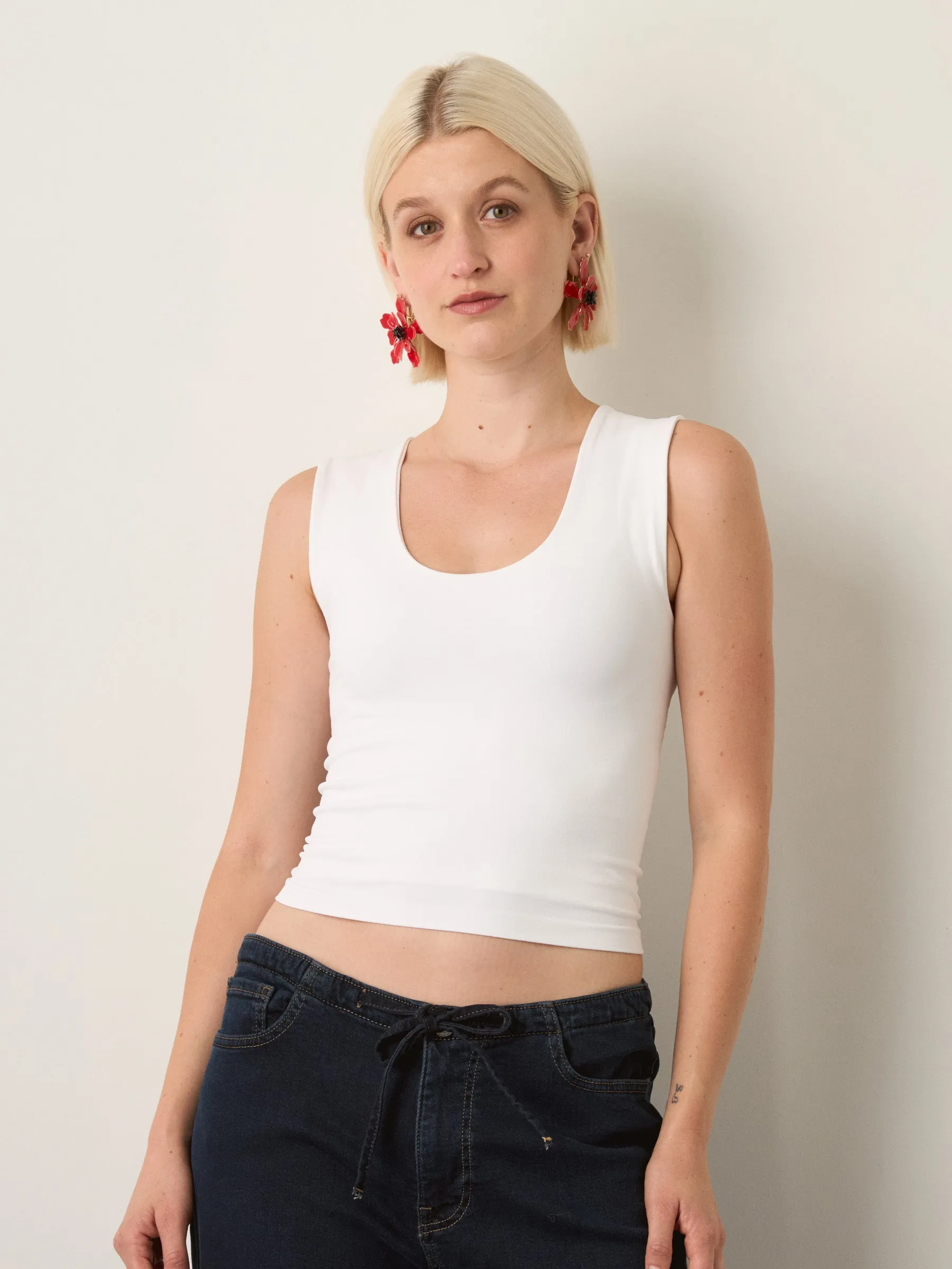 Seamless Double Layer Tank Top sold by Plenty product image thumbnail 2