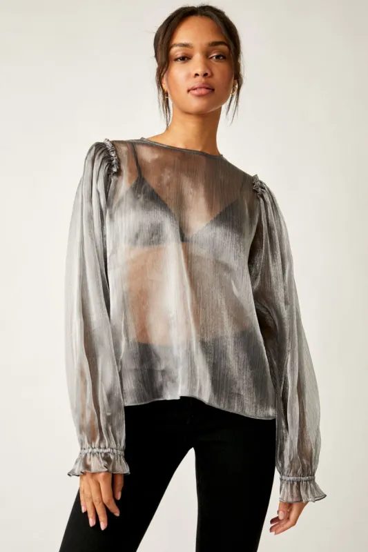 Freya Frost Sheet Longsleeve Top sold by Plenty