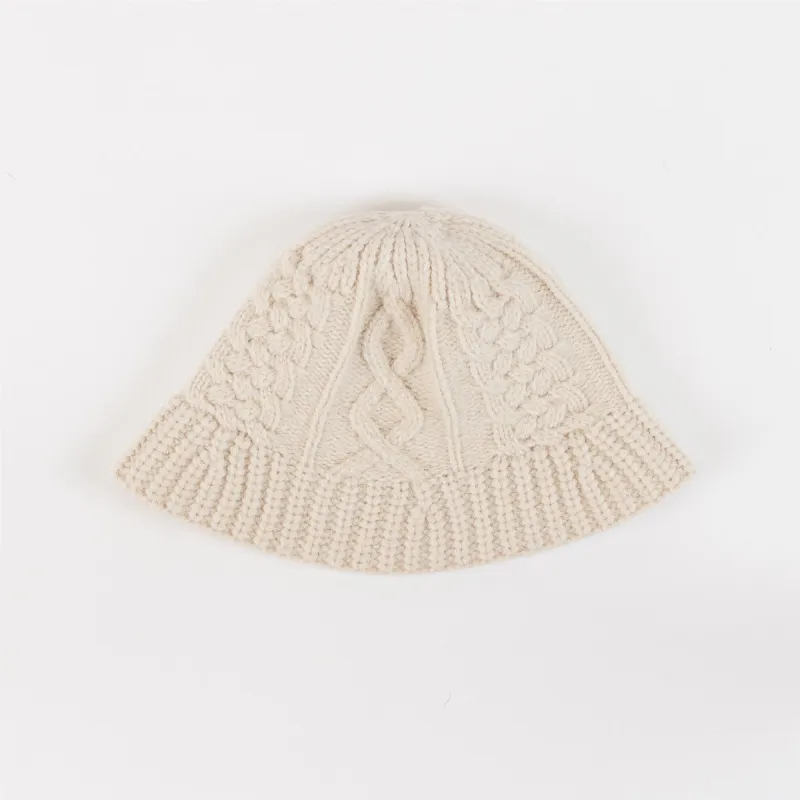 Cable Knit Bucket Hat sold by Plenty