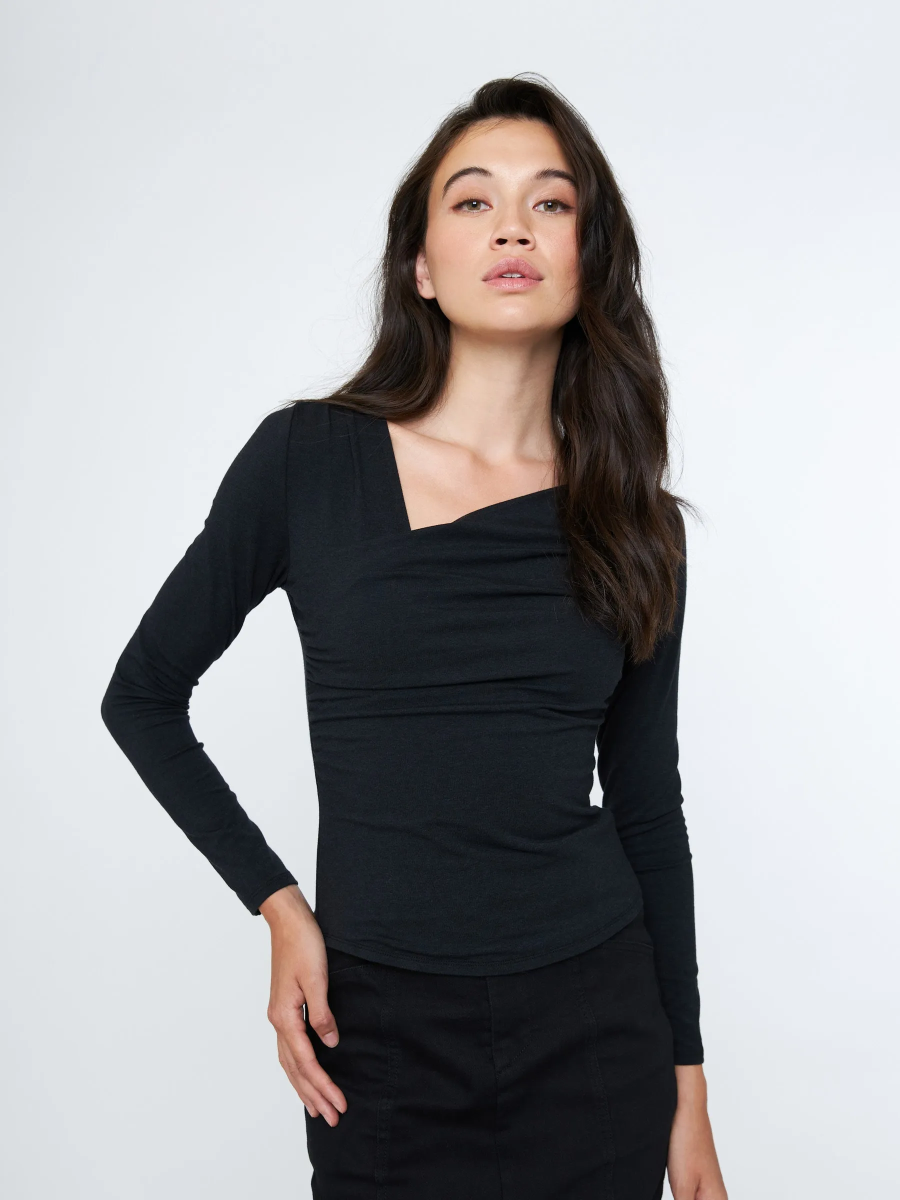 Corina Draped Top sold by Plenty product image thumbnail 3