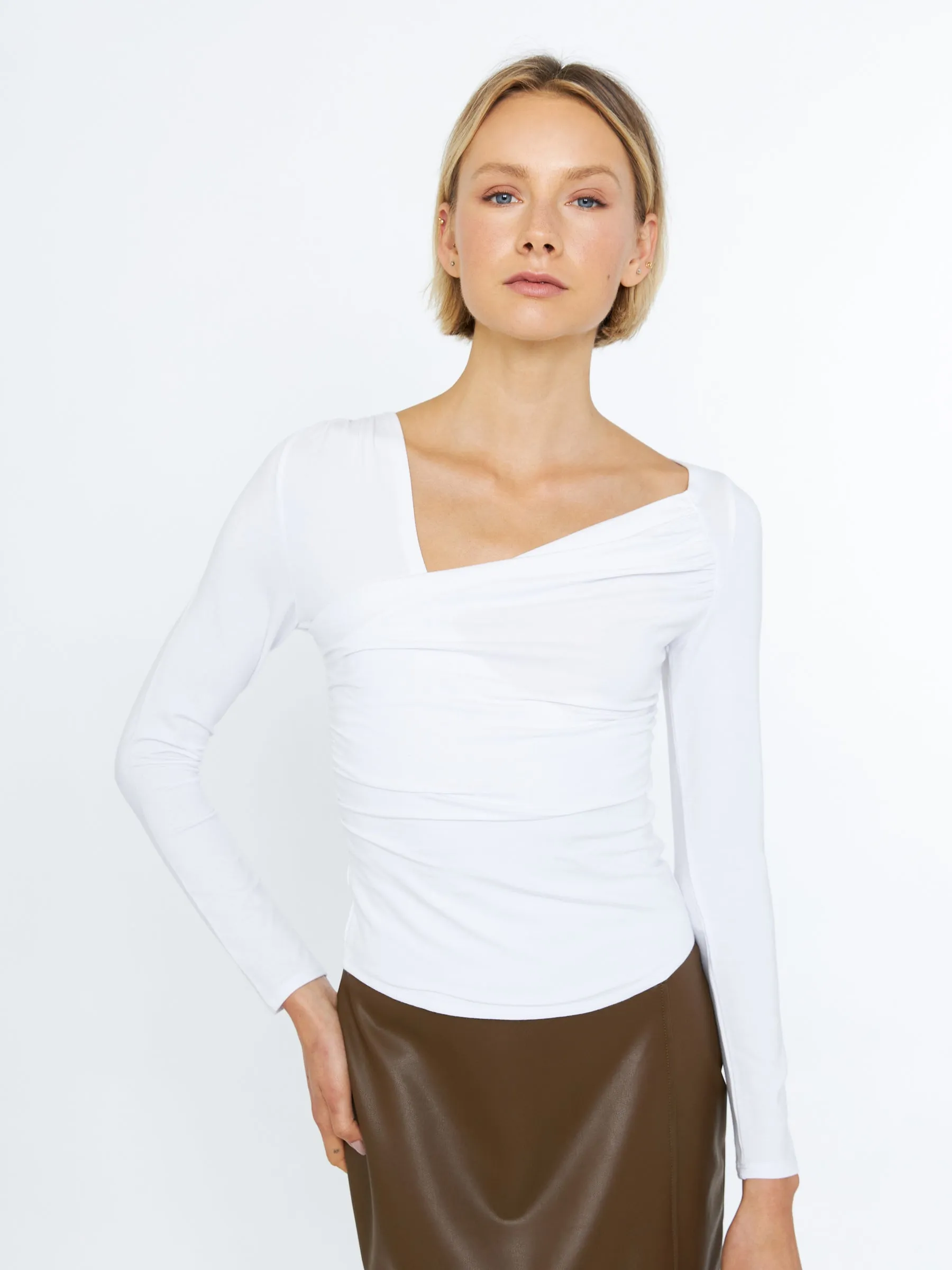 Corina Draped Top sold by Plenty product image thumbnail 4