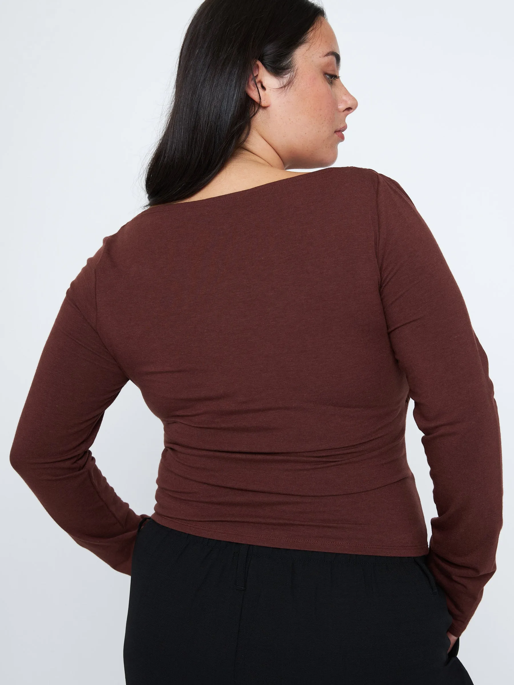 Corina Draped Top sold by Plenty product image thumbnail 2