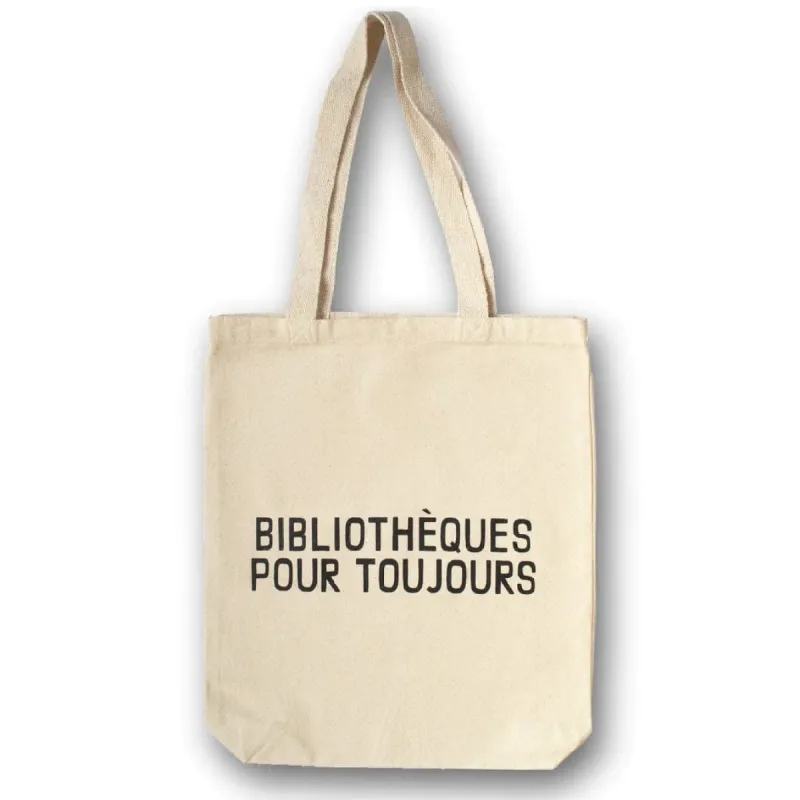 Bibliotheque Pour Toujours Tote Bag sold by Plenty