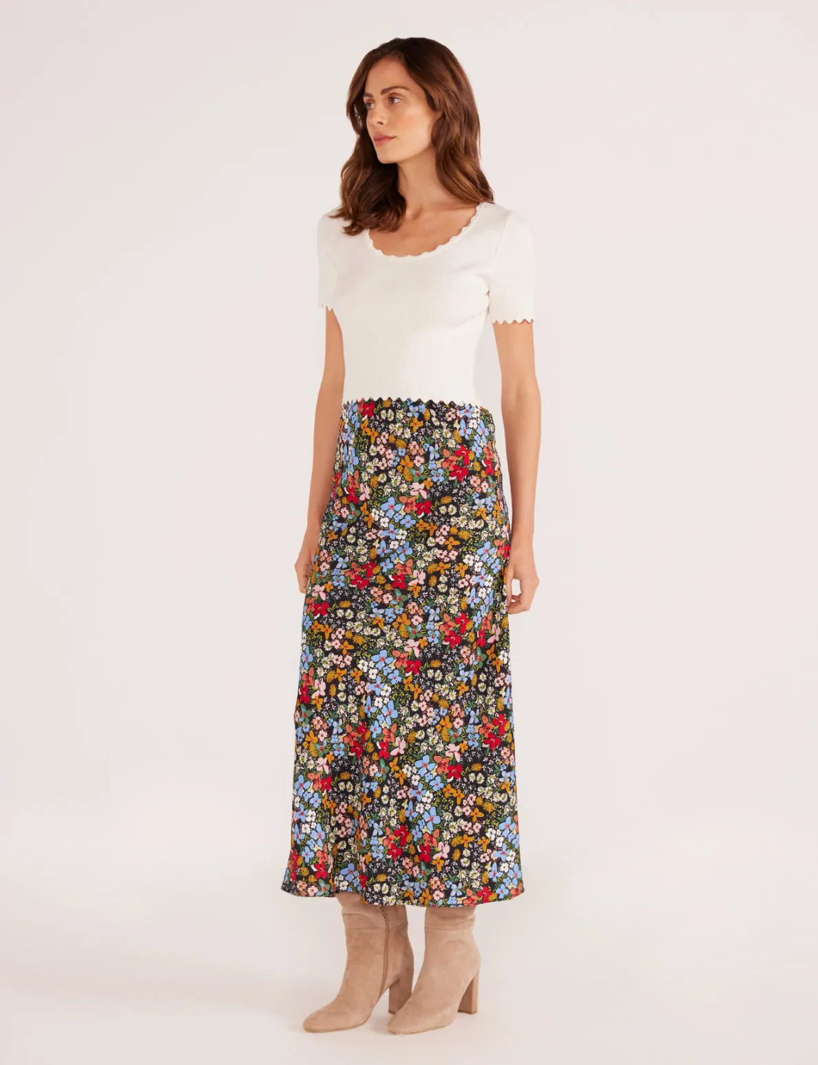 Josie Bias Midi Skirt sold by Plenty product image thumbnail 2