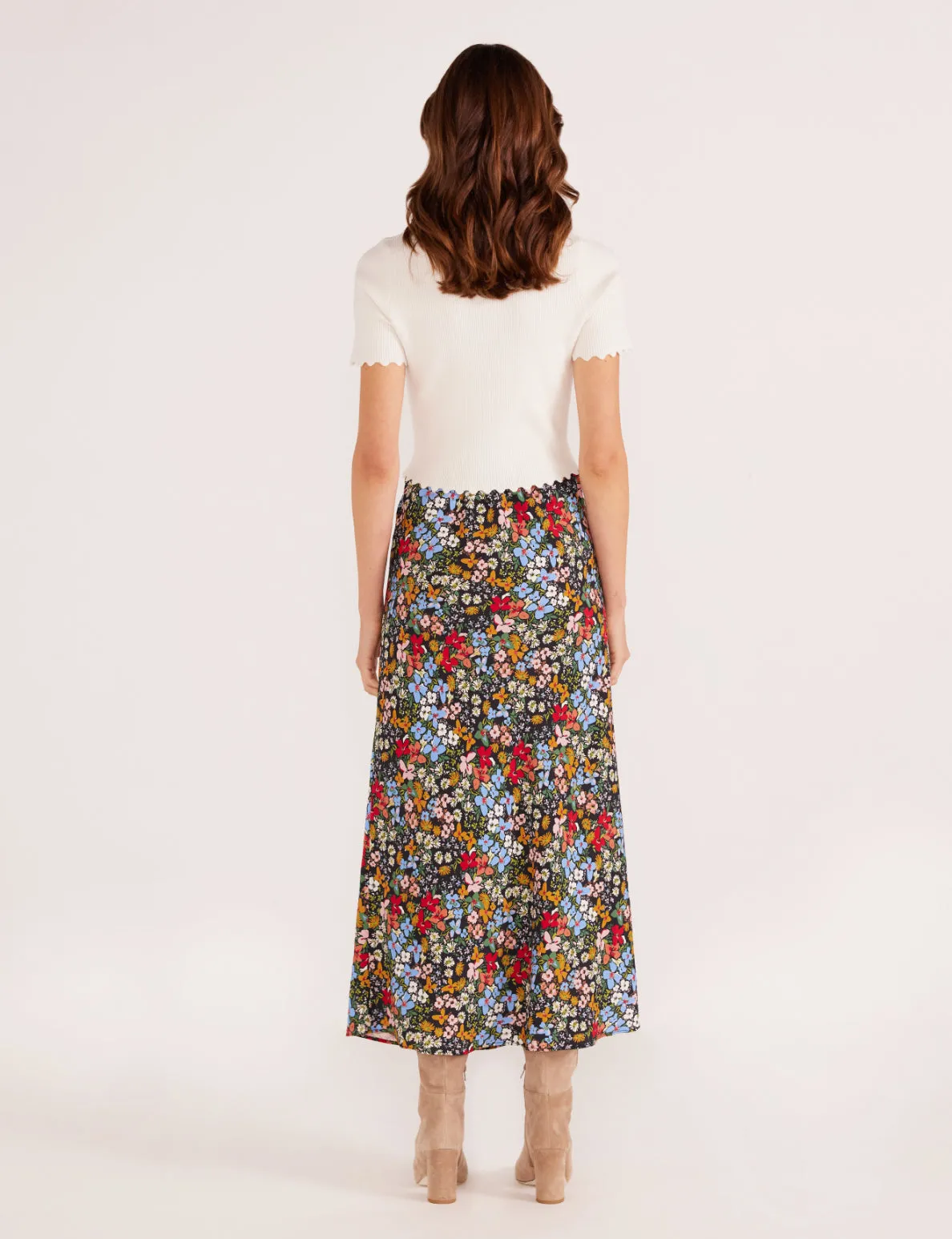 Josie Bias Midi Skirt sold by Plenty product image thumbnail 3