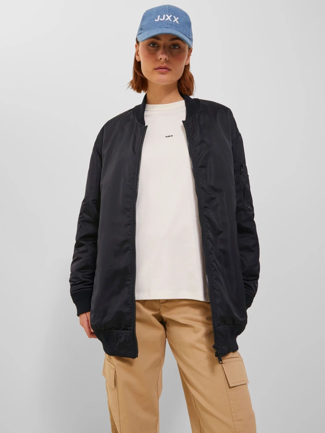 Hailey Long Bomber sold by Plenty