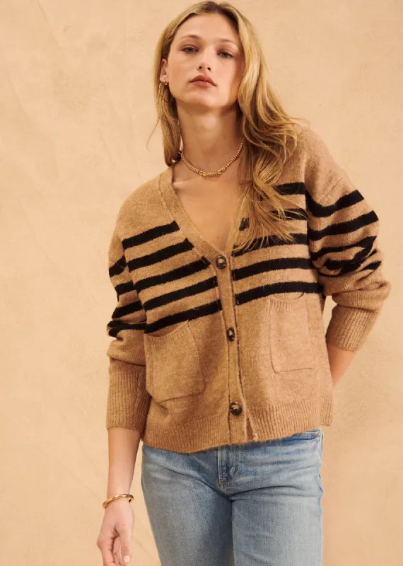 Stanley Stripe Cardigan sold by Plenty