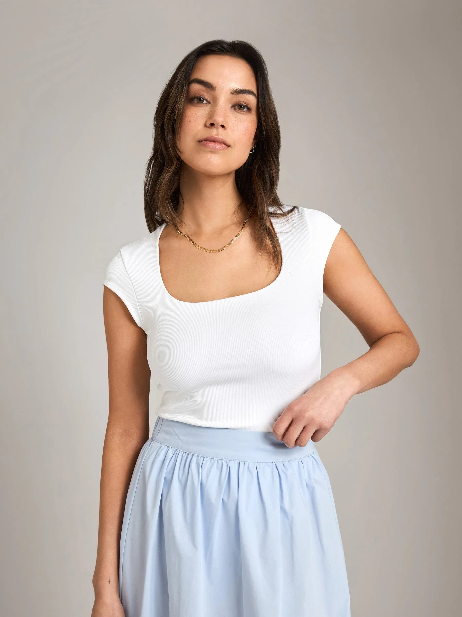 Tiara Ribbed Bodysuit sold by Plenty product image thumbnail 2