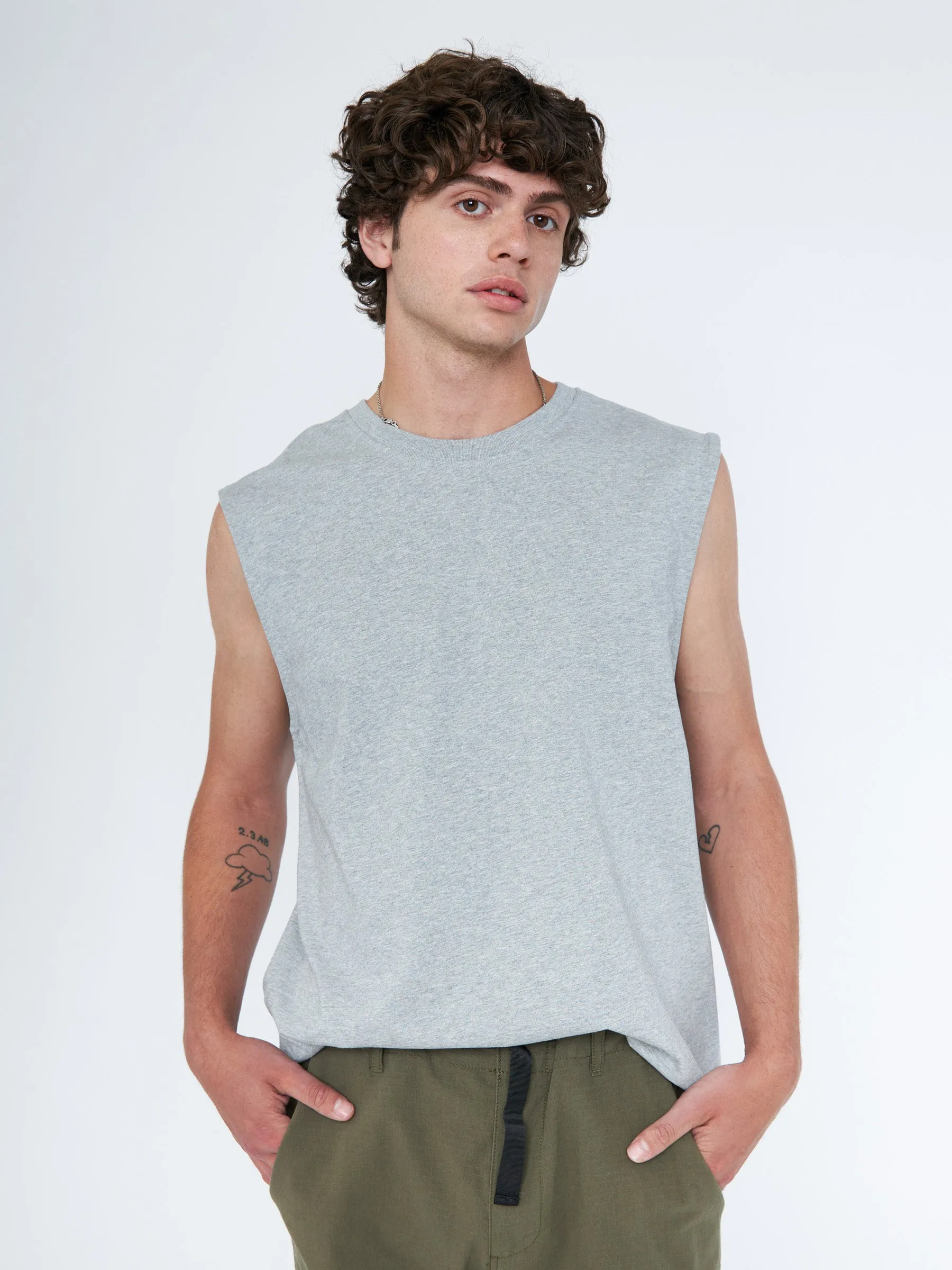 Crewneck Sleeveless Tee sold by Plenty product image thumbnail 3