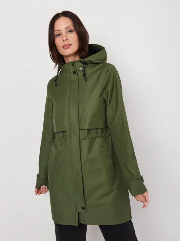 Waterproof Stark Jacket - Chive sold by Plenty