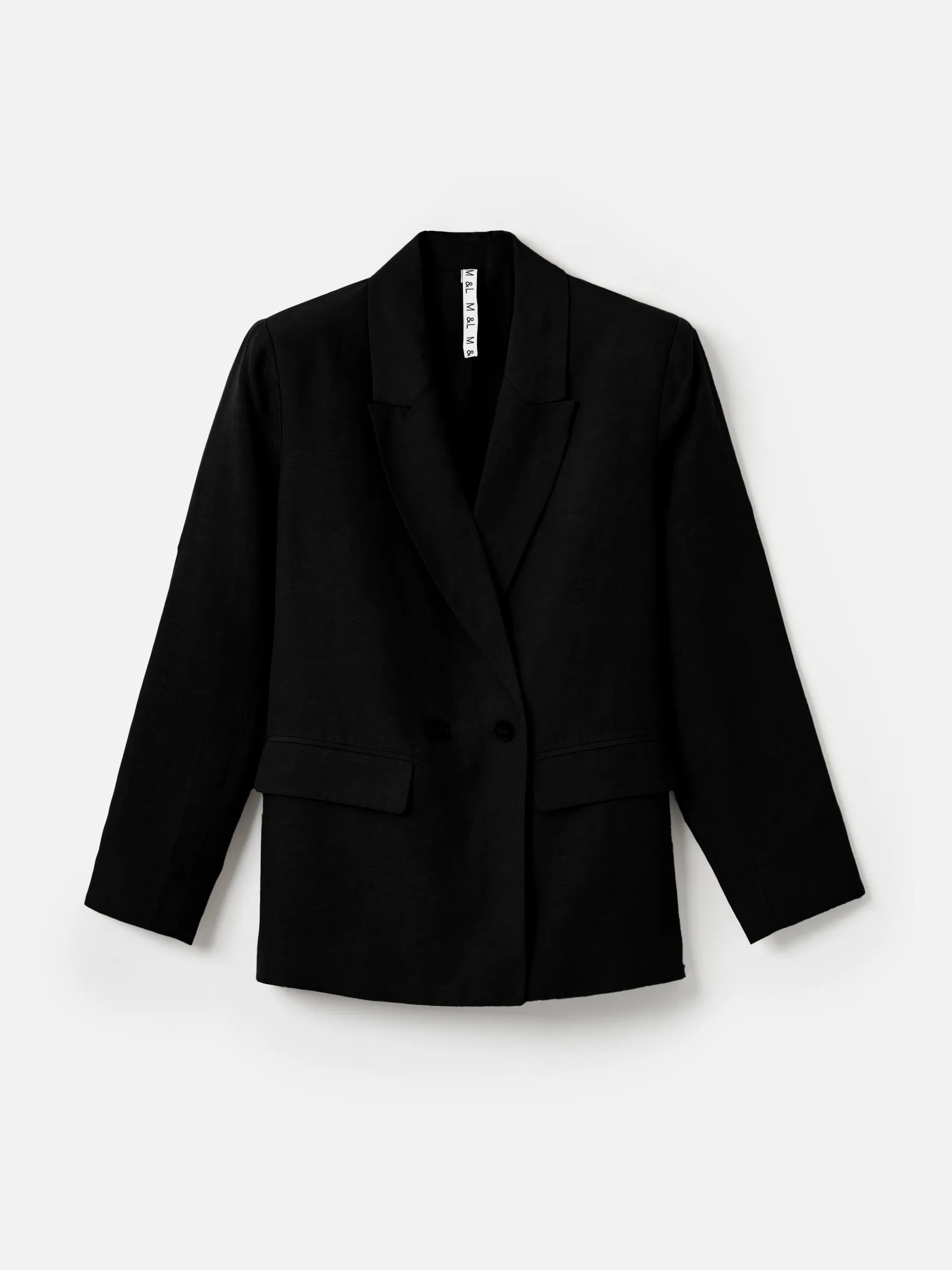 Linen Ardea Oversized Blazer sold by Plenty product image thumbnail 5