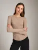 Bryony Crewneck Long Sleeve Top sold by Plenty