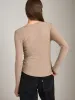 Bryony Crewneck Long Sleeve Top sold by Plenty