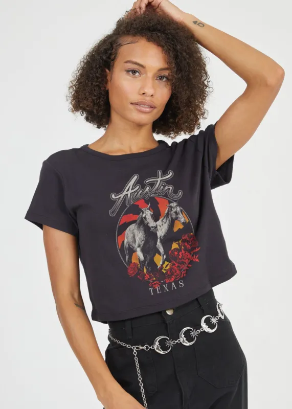 Austin Texas Baby Tee sold by Plenty