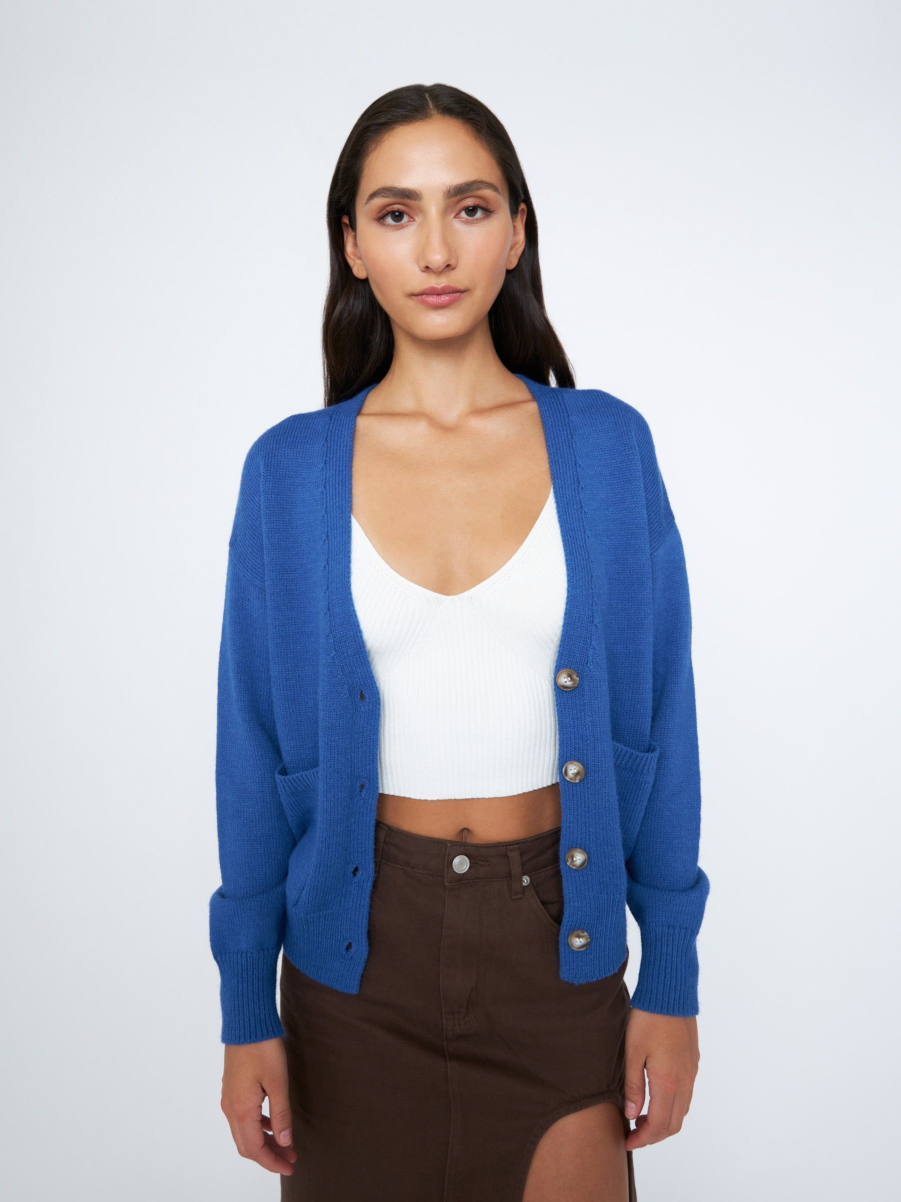 Walden Relaxed Cardi sold by Plenty