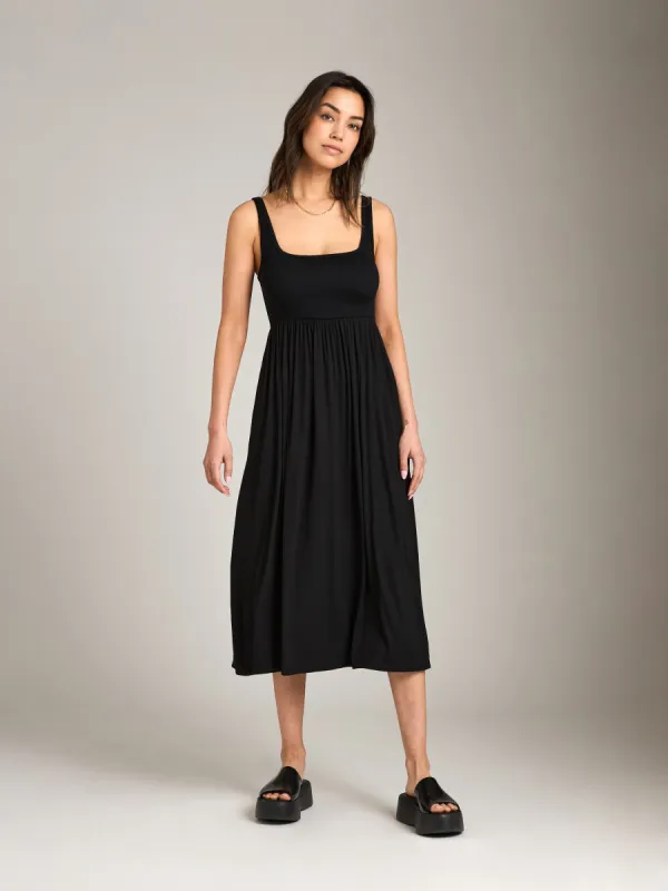 Nova Square Neck Dress sold by Plenty
