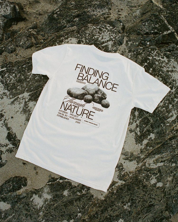 Finding Balance Tee sold by Plenty