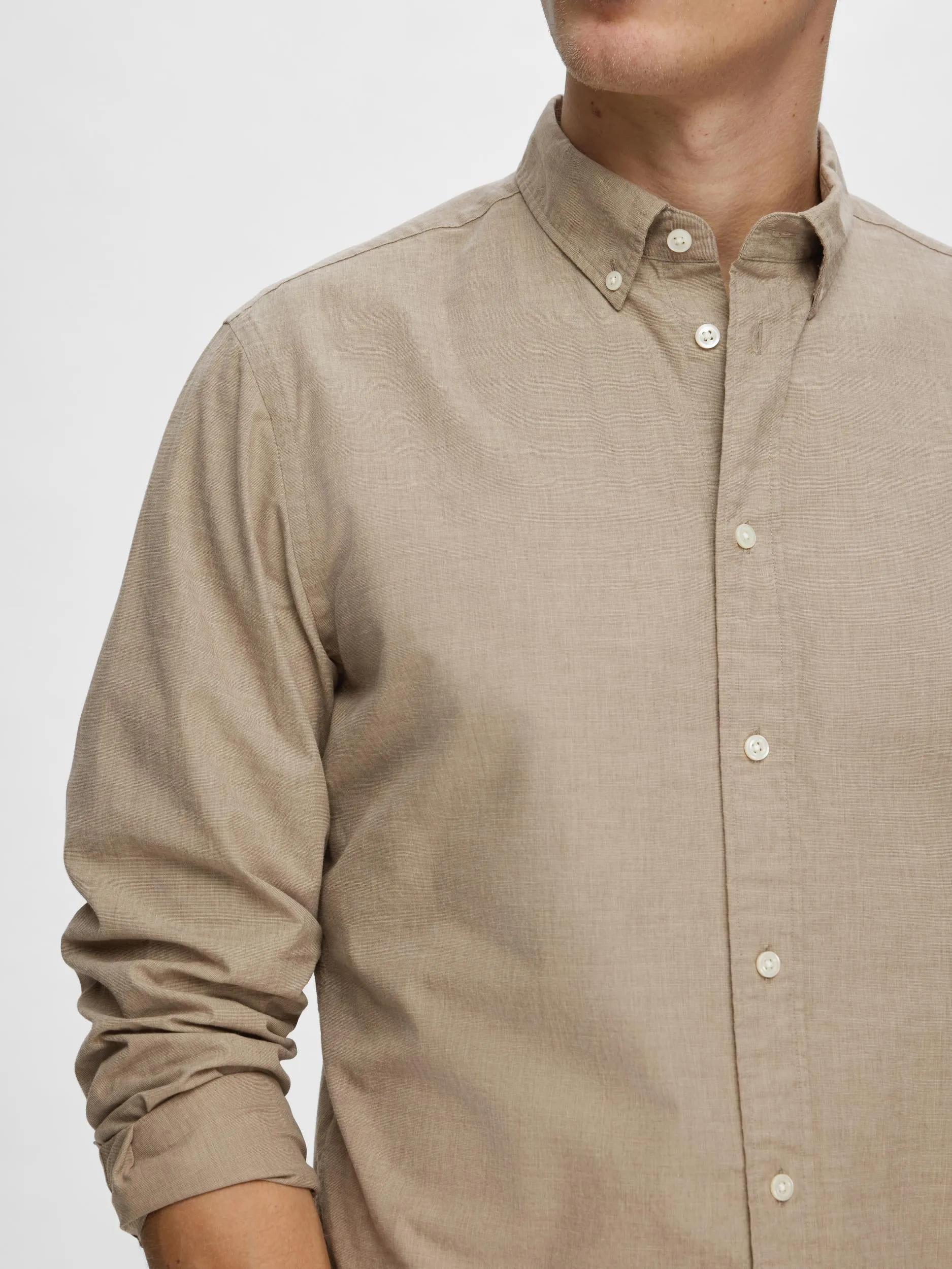 Slim Rick Poplin Shirt sold by Plenty product image thumbnail 4