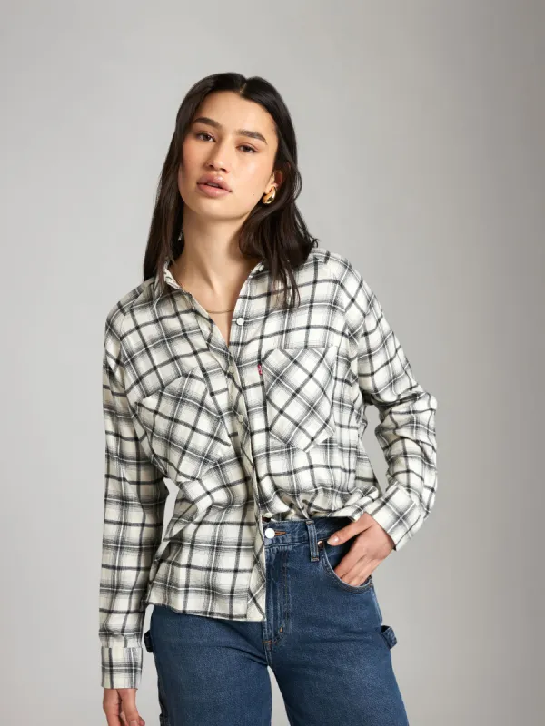 Harrison Plaid Raglan Shirt made by Plenty