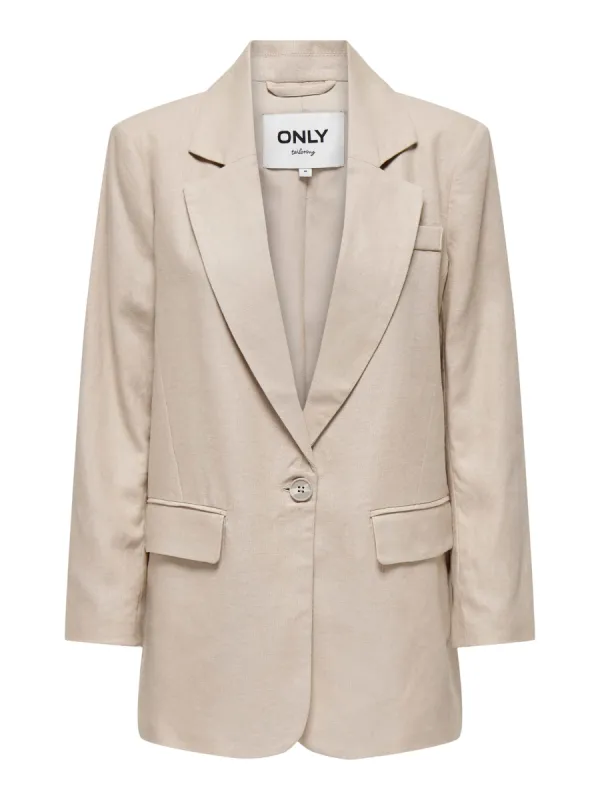 Caro-Lana Oversized Linen Blazer sold by Plenty