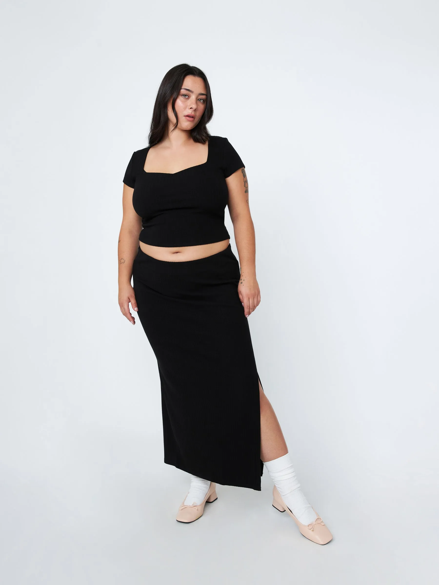 Micah Low Rise Maxi Skirt sold by Plenty product image thumbnail 3