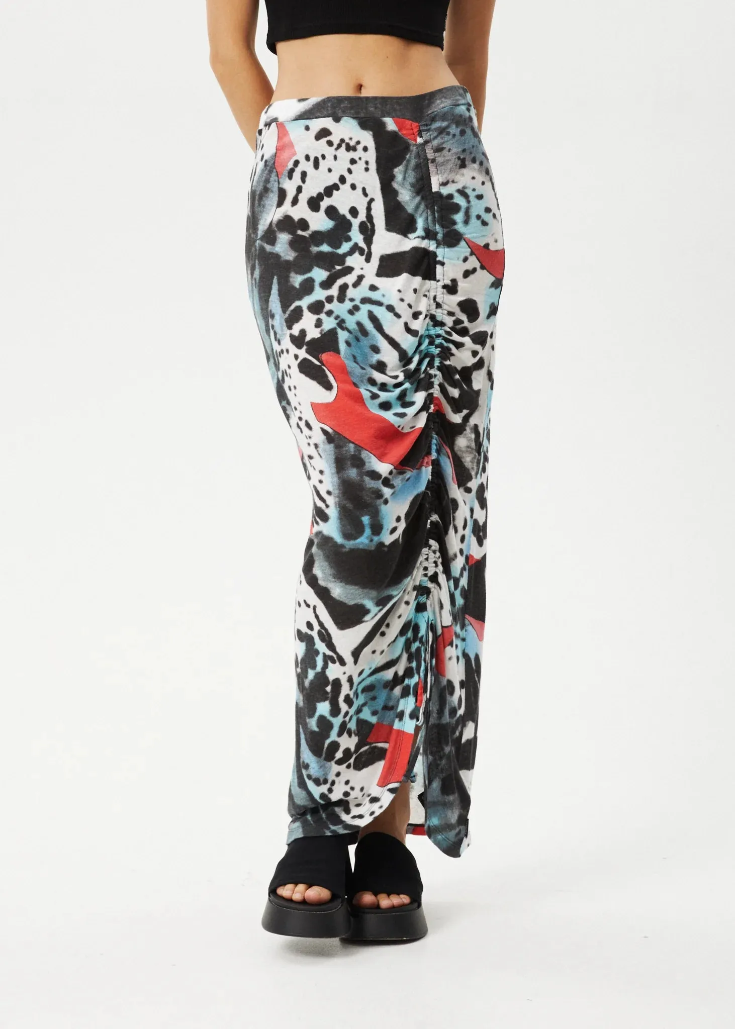 Dossy Sheer Maxi Skirt sold by Plenty