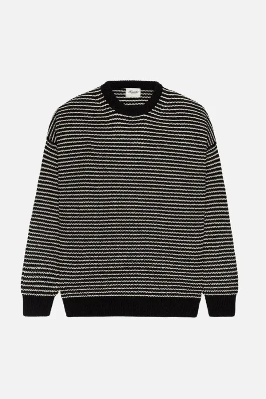 Waffle Knit Crew Sweater sold by Plenty