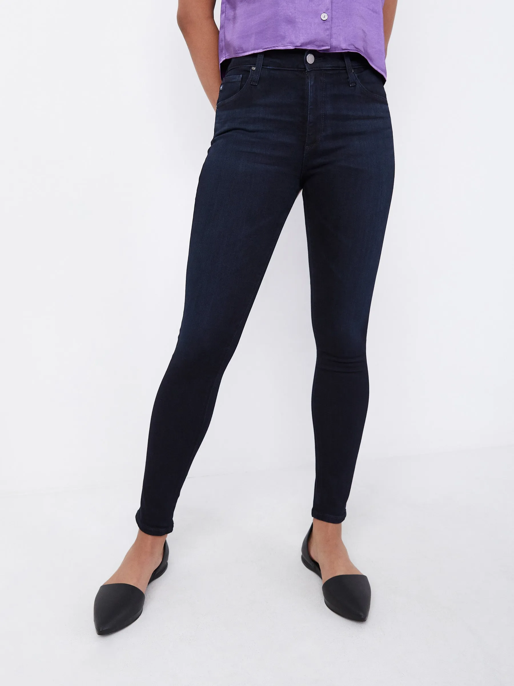 Farrah Skinny - Blue Above sold by Plenty