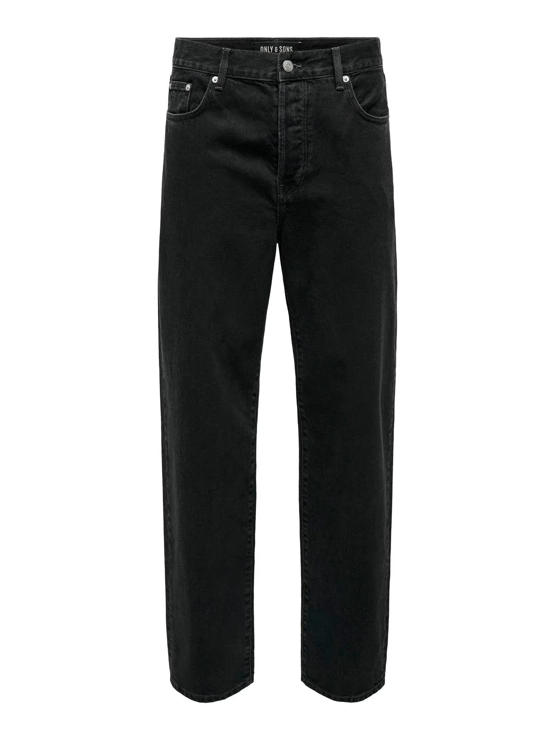 Five Baggy 8788 Denim - Washed Black sold by Plenty