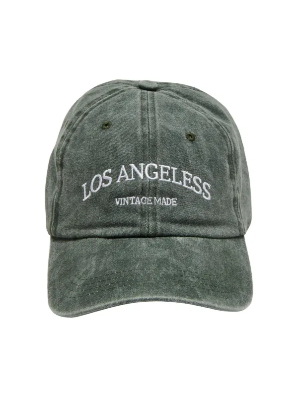 Benja Light Wash Baseball Cap sold by Plenty
