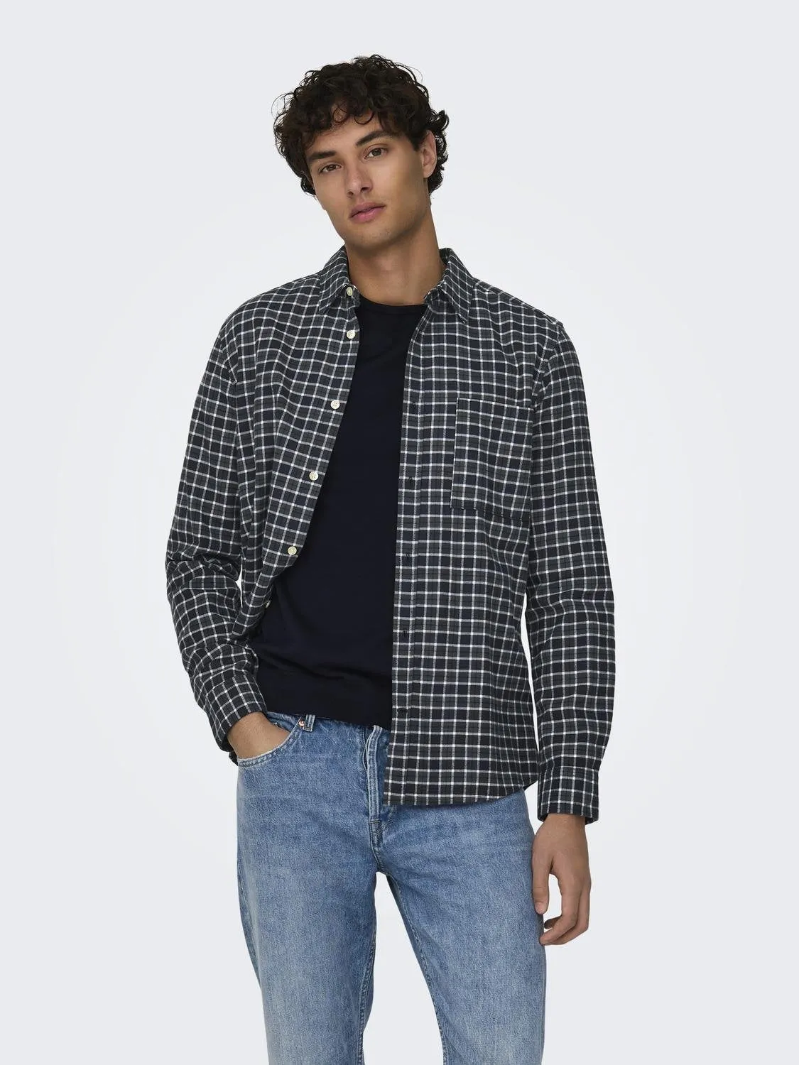 Ram Brush Check Shirt sold by Plenty