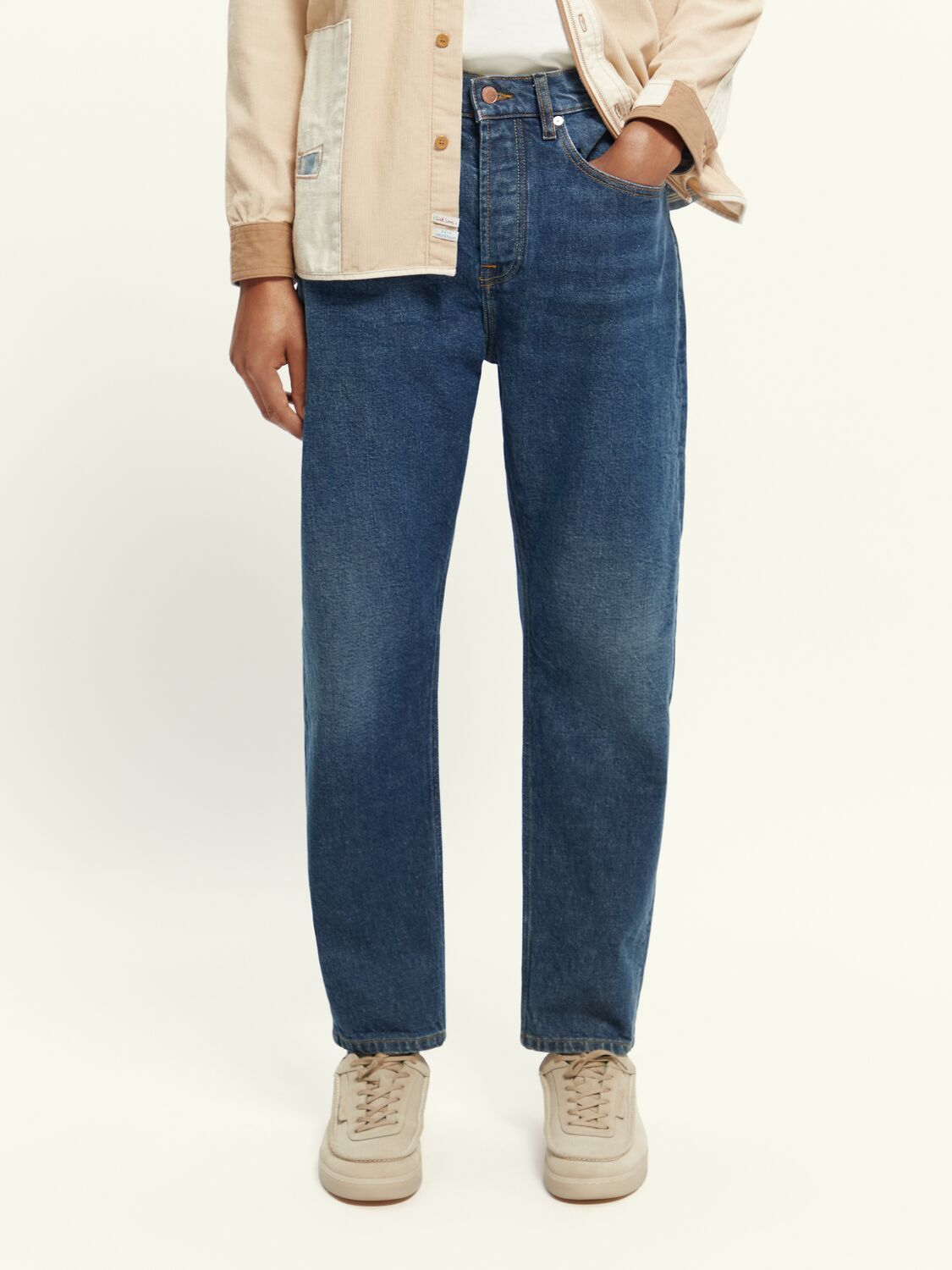 Dean Loose Tapered Jeans sold by Plenty