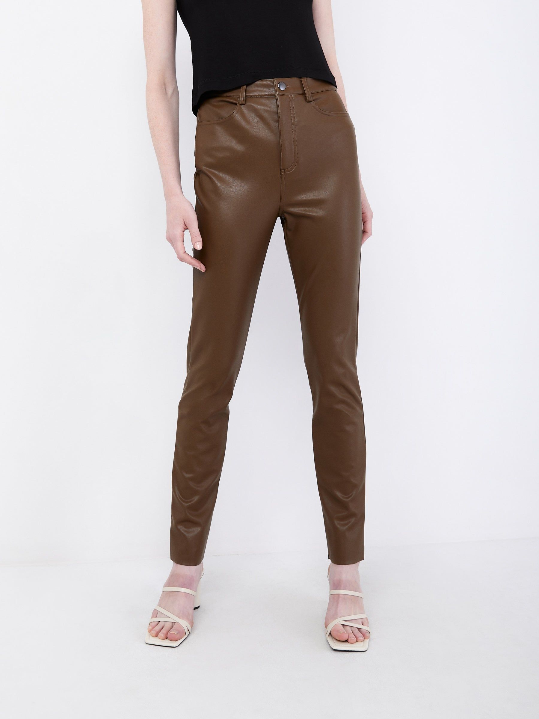 Reileen Vegan Leather Pants sold by Plenty
