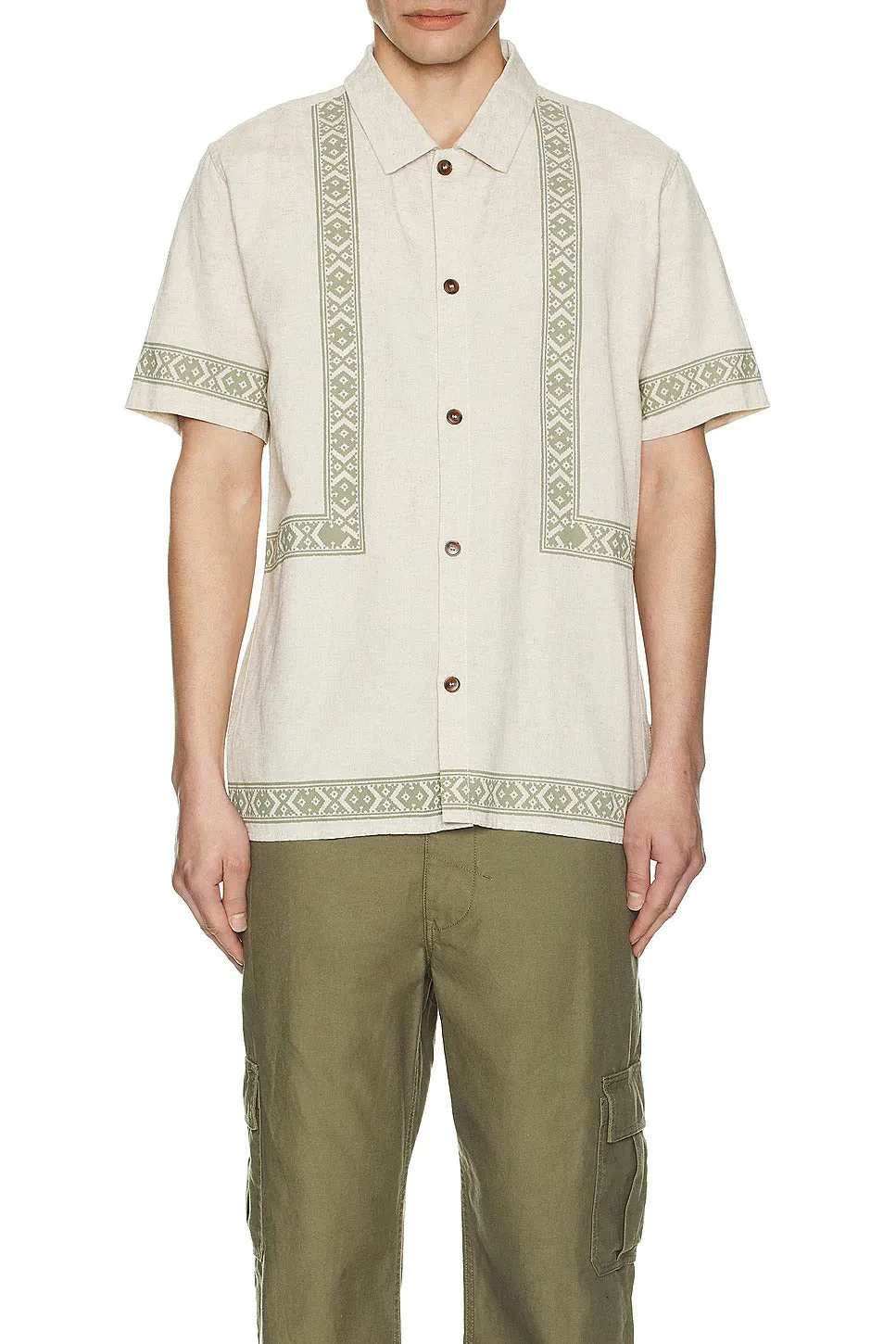 Border Short Sleeve Shirt sold by Plenty product image thumbnail 3